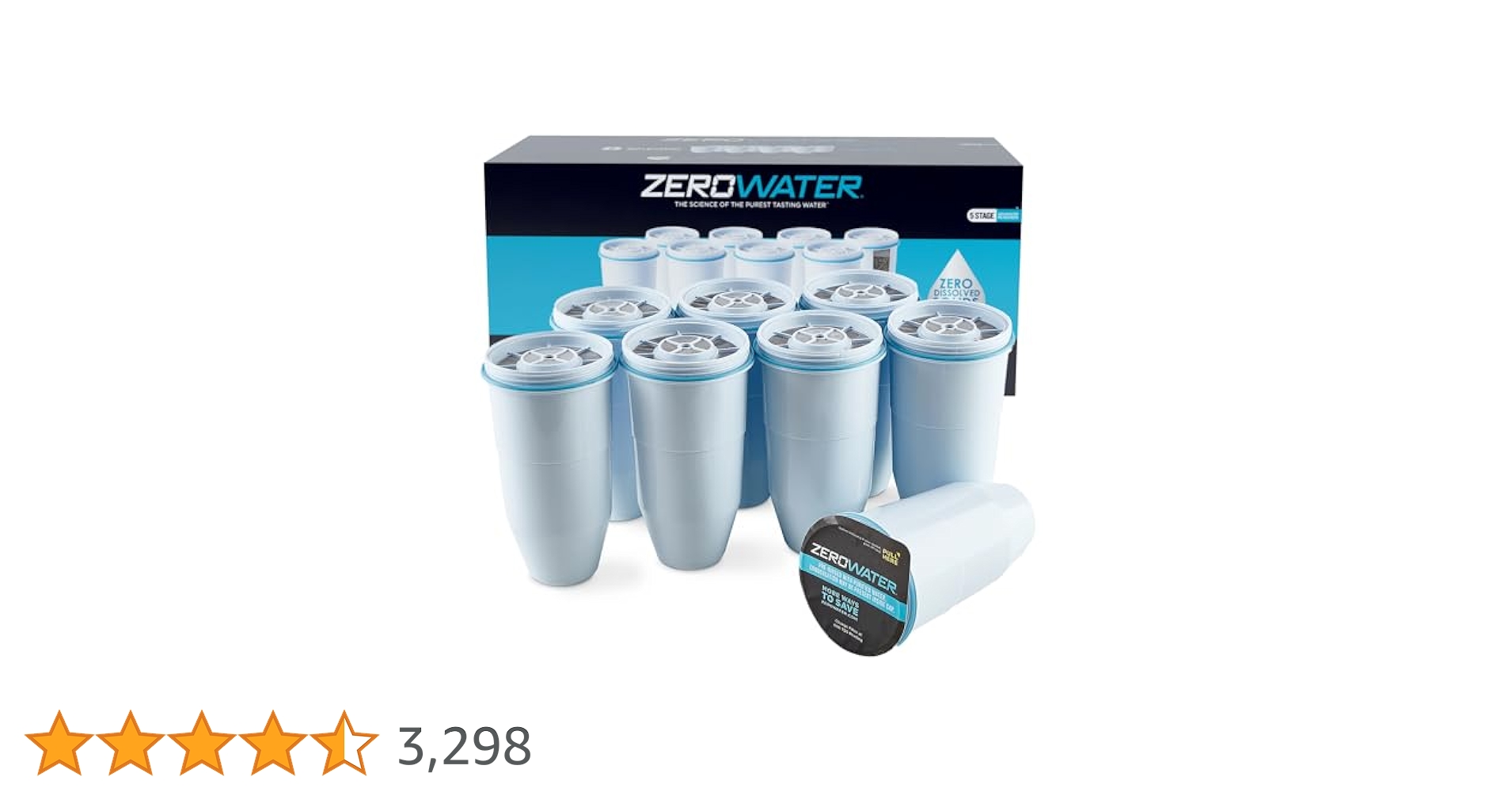 ZERO FILTER 4個　ゼロフィルター　カートリッジ　ショップチャンネル ZEROピッチャー専用 ZEROフィルター- ショップチャンネル